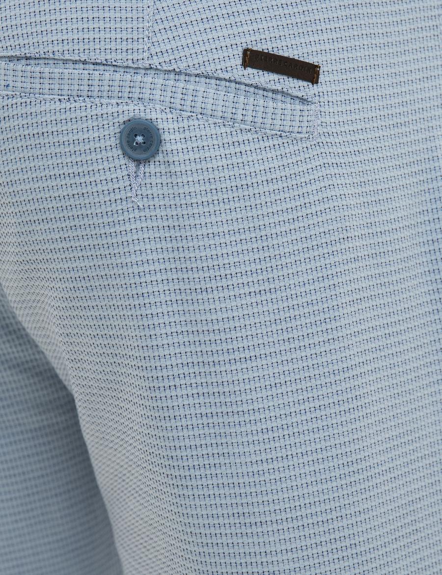 Açık Mavi Standart Fit Bermuda Şort