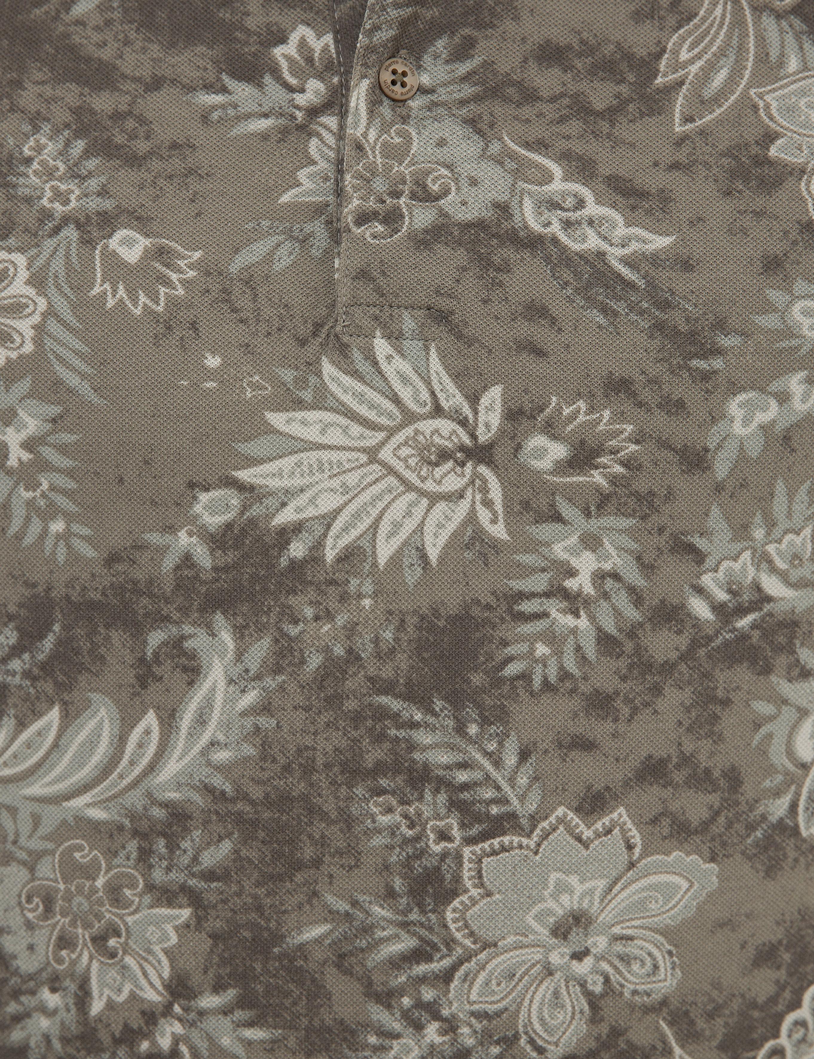 Koyu Gri Slim Fit Polo Yaka Tişört