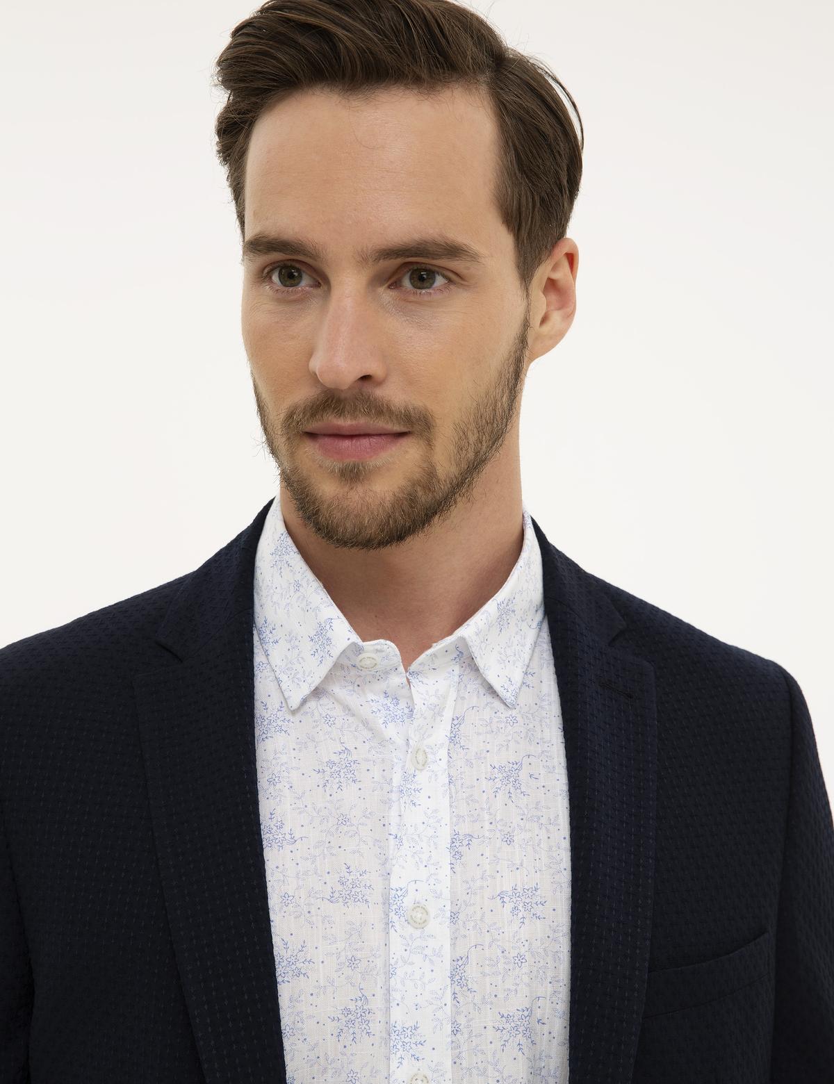 Lacivert Ekstra Slim Fit Ceket - 50220054002