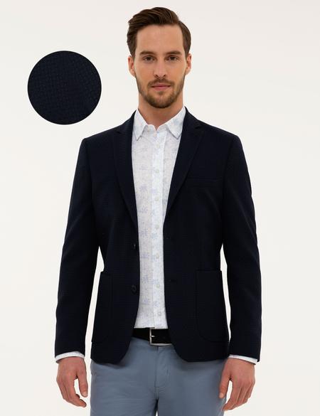 Lacivert Ekstra Slim Fit Ceket - 50220054002