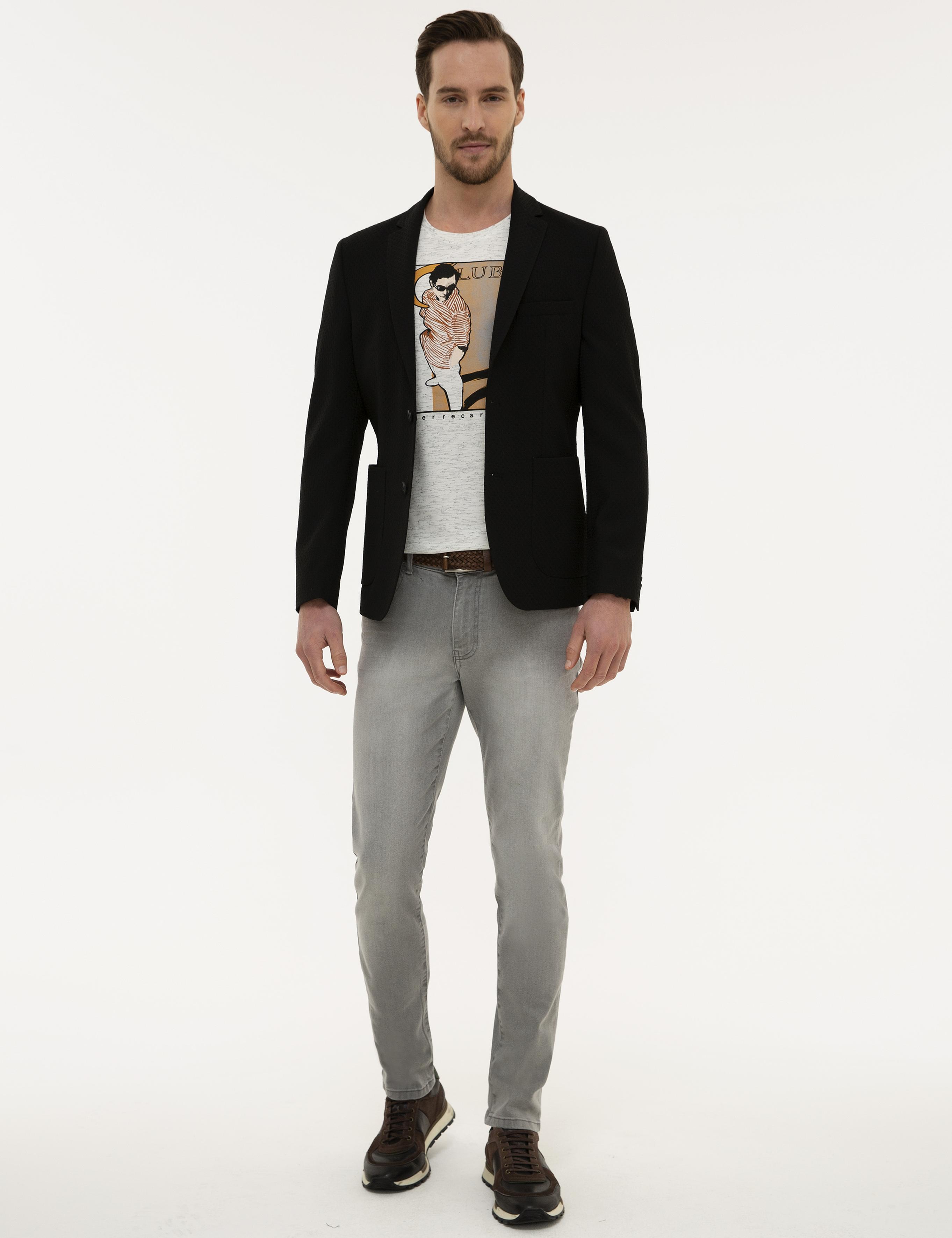 Siyah Ekstra Slim Fit Ceket