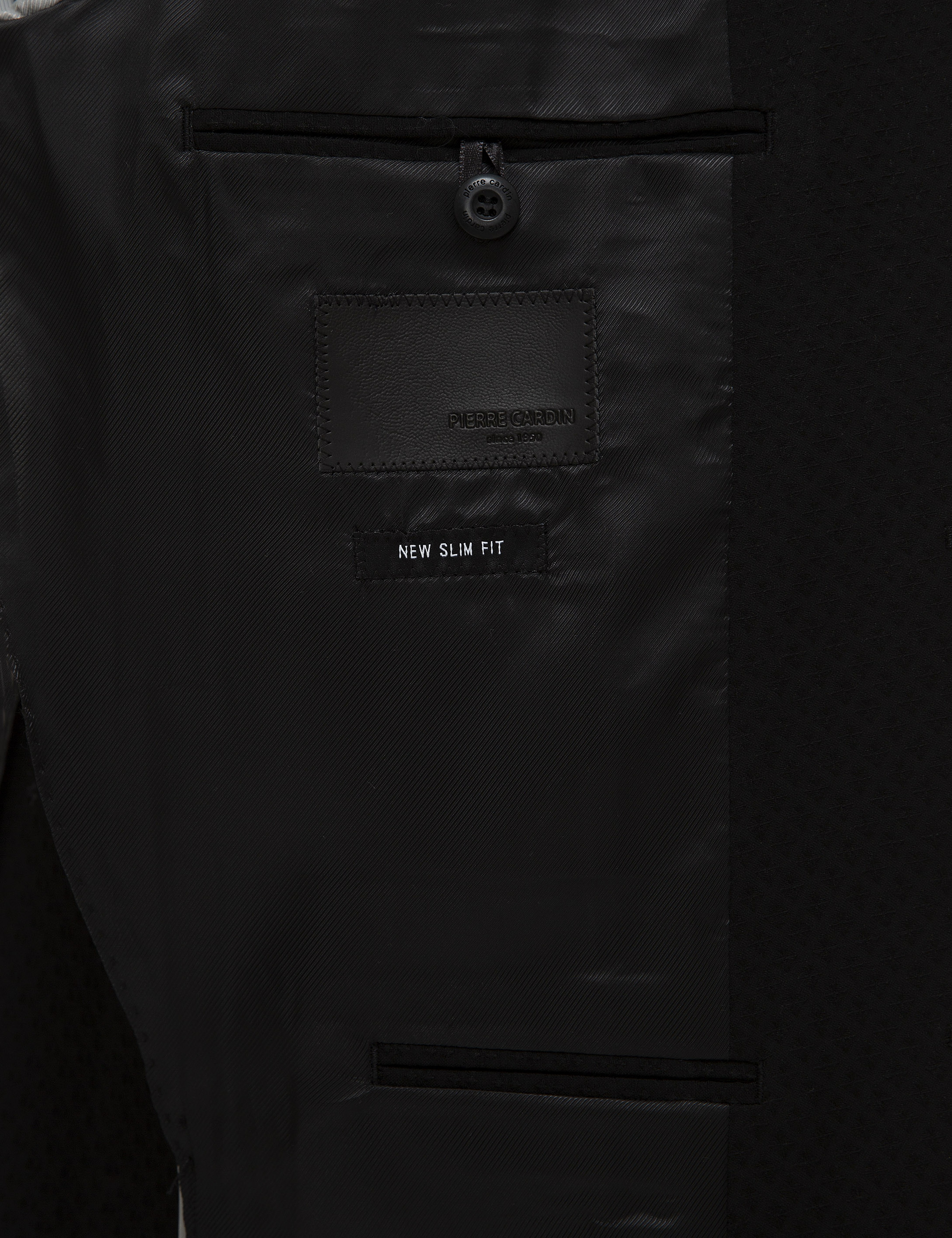 Siyah Ekstra Slim Fit Ceket - Image 6