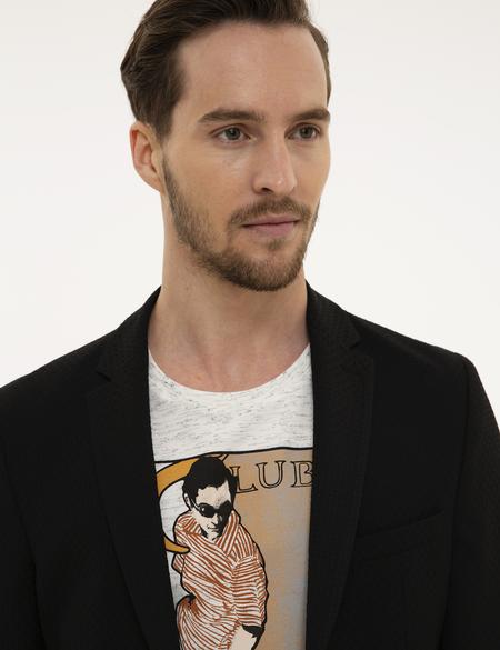 Siyah Ekstra Slim Fit Ceket - 50220054035