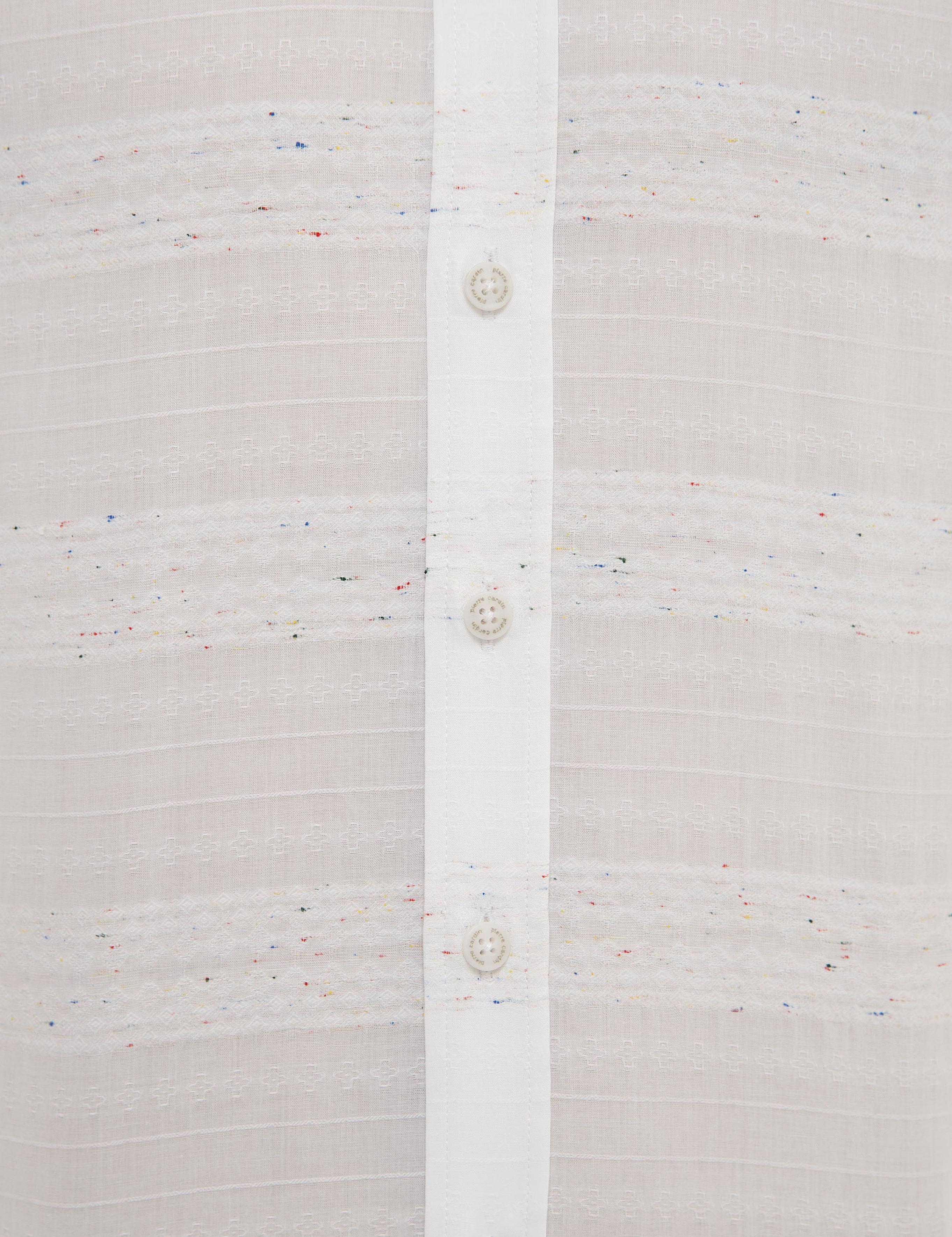 Beyaz Slim Fit Uzun Kollu Gömlek