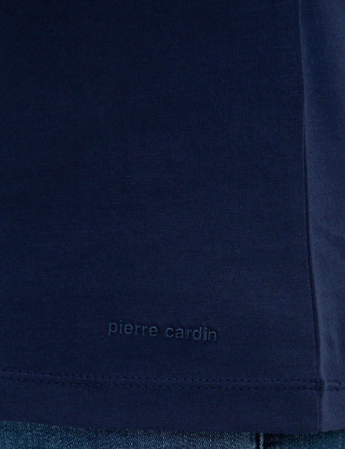 Lacivert Slim Fit Basic Tişört - 50218574006