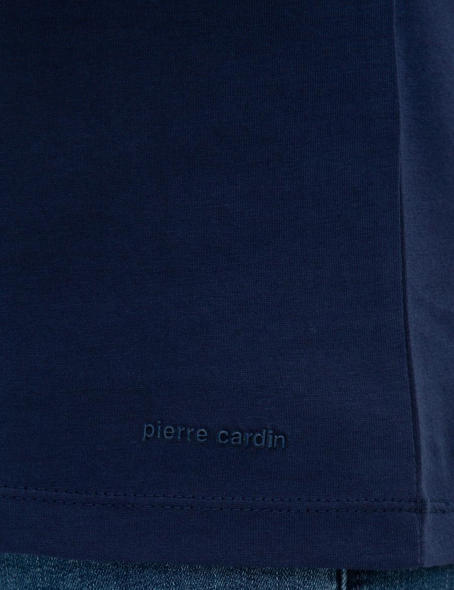 Lacivert Slim Fit Basic Tişört