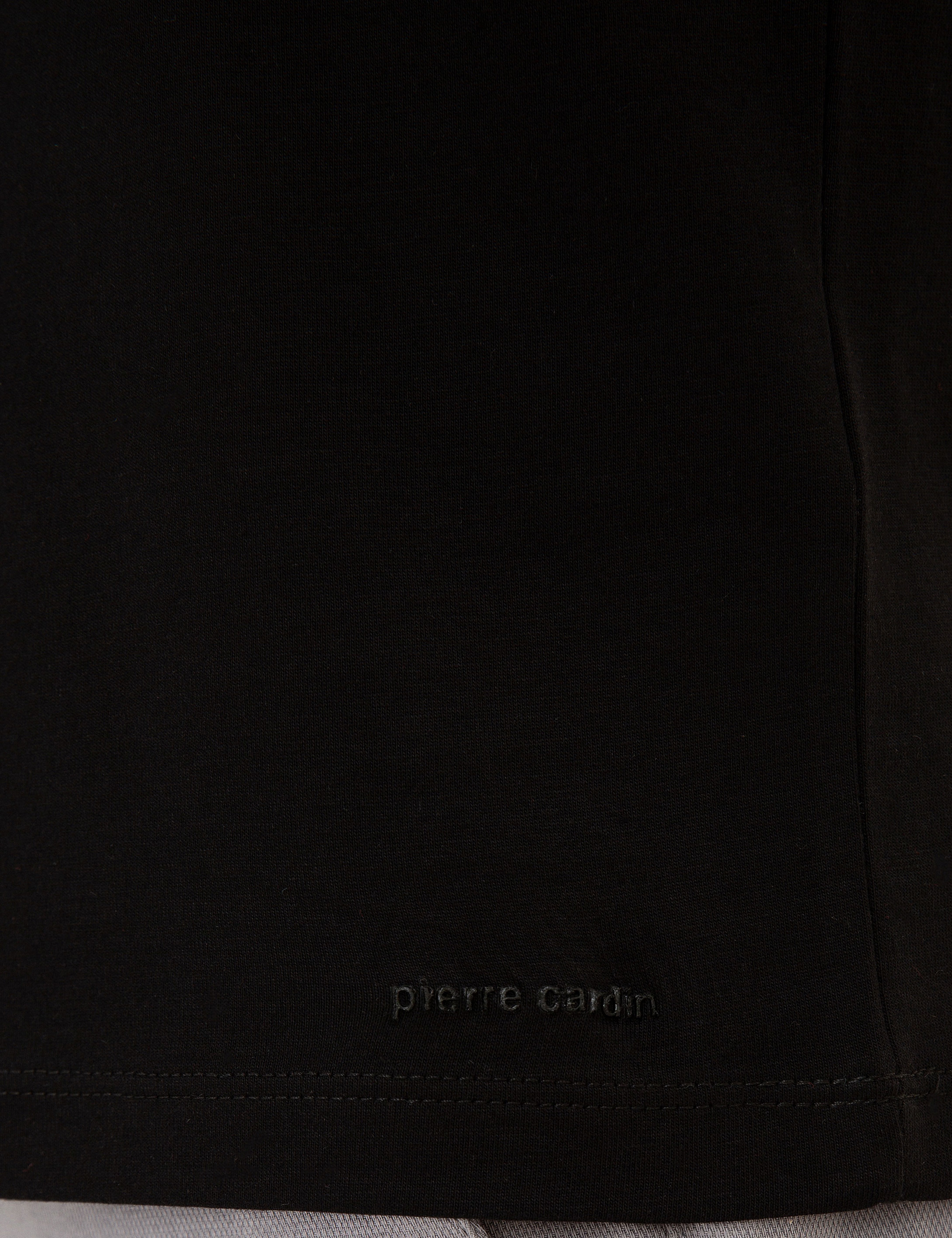 Siyah Slim Fit Bisiklet Yaka Basic T-Shirt - Image 5