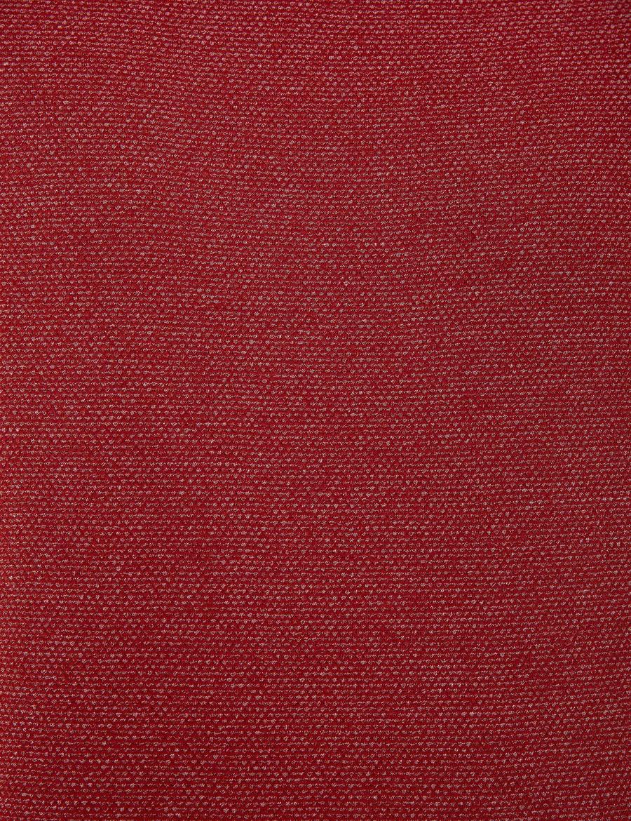 Bordo Slim Fit Bisiklet Yaka Tişört