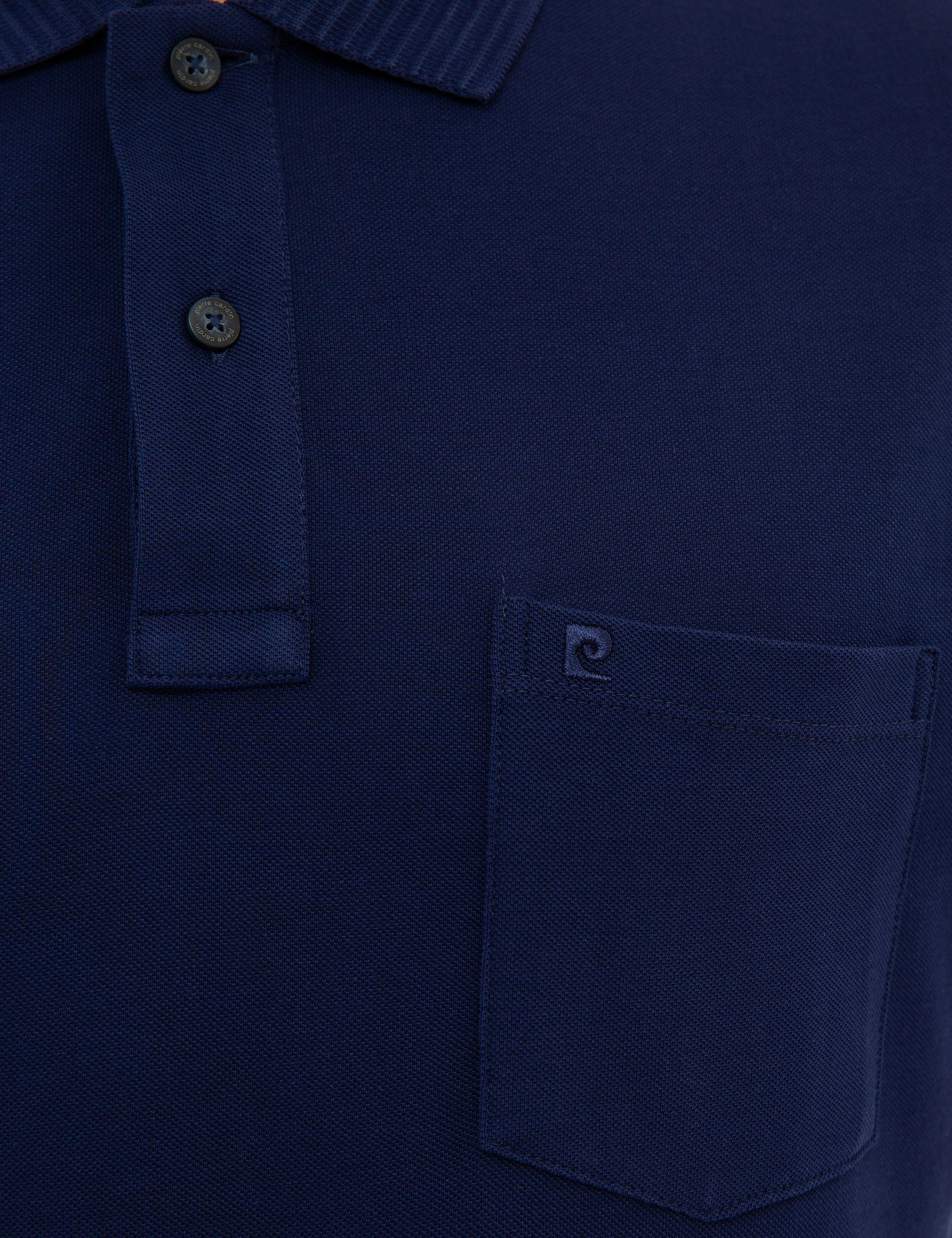Lacivert Regular Fit Polo Yaka Basic Tişört