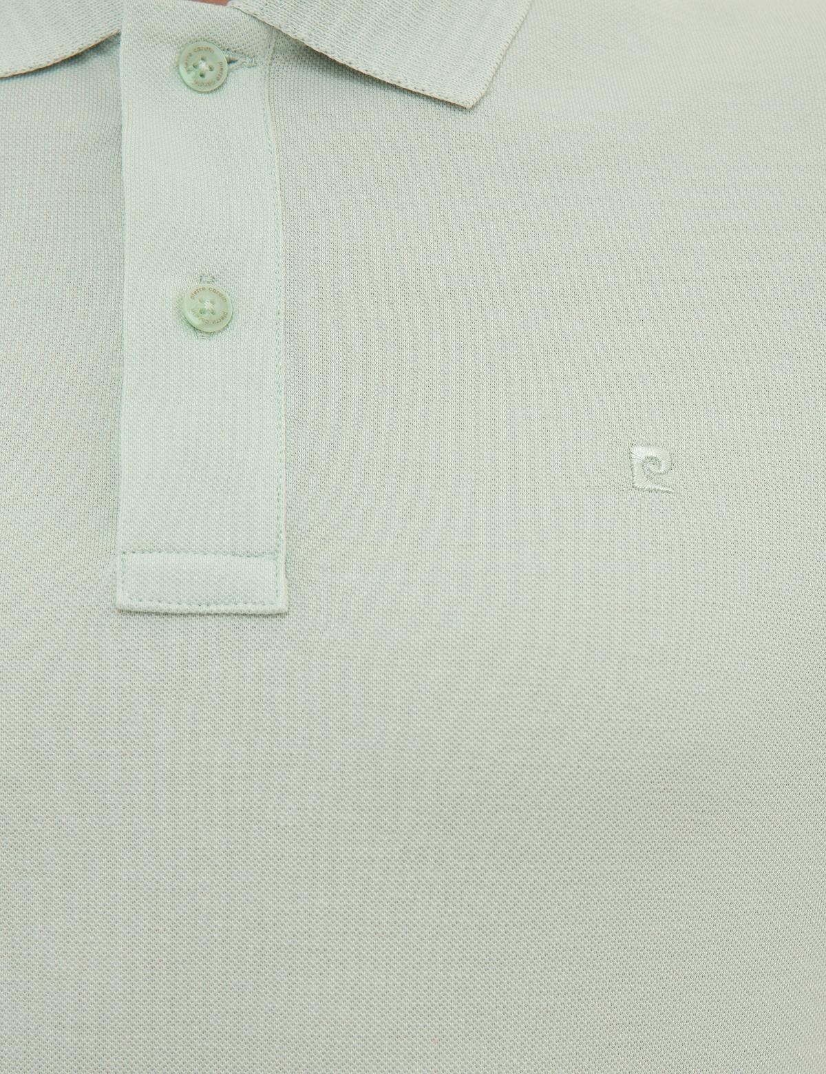 Mint Slim Fit Polo Yaka Basic Tişört - 50218589034