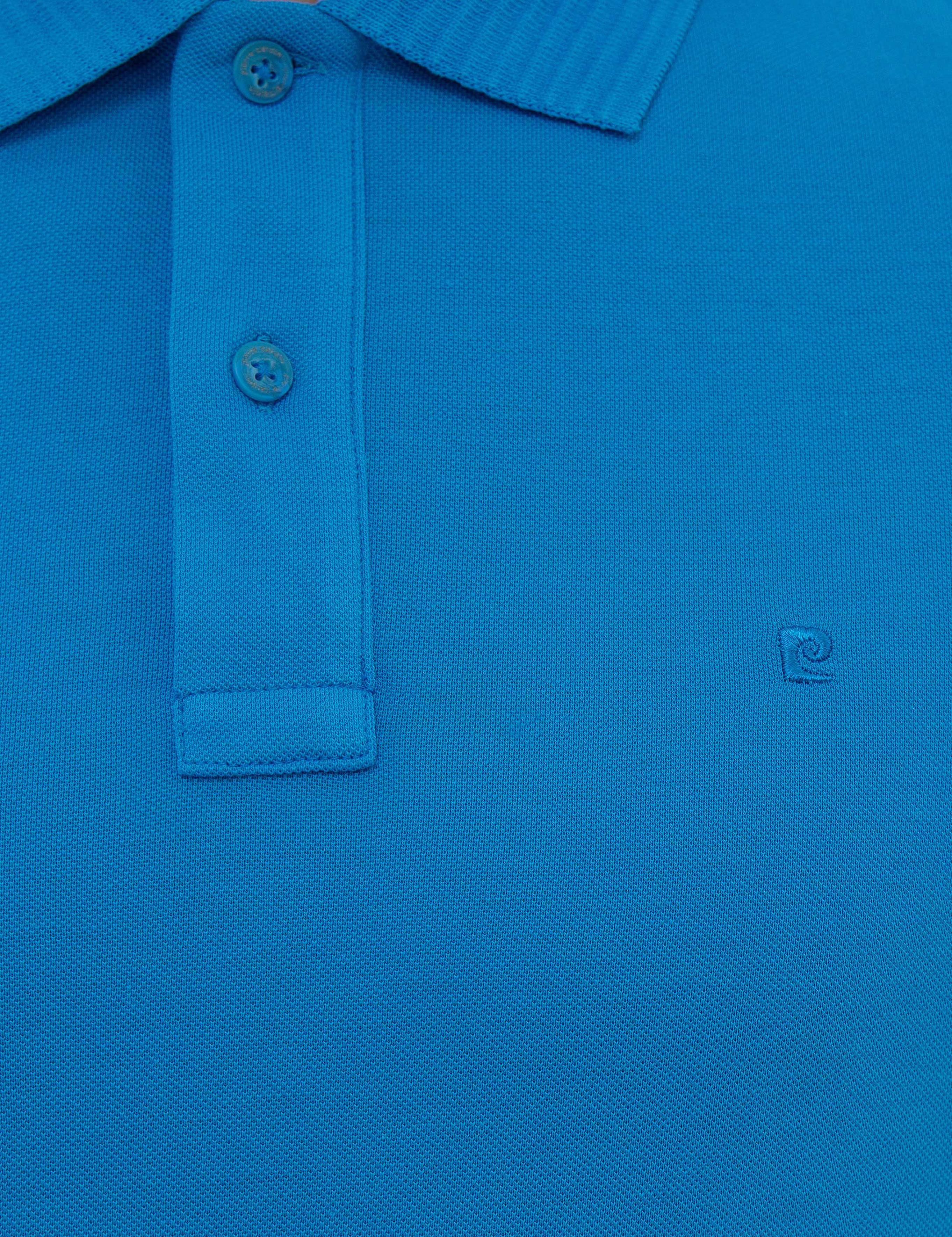 Kobalt Mavi Slim Fit Basic Tişört