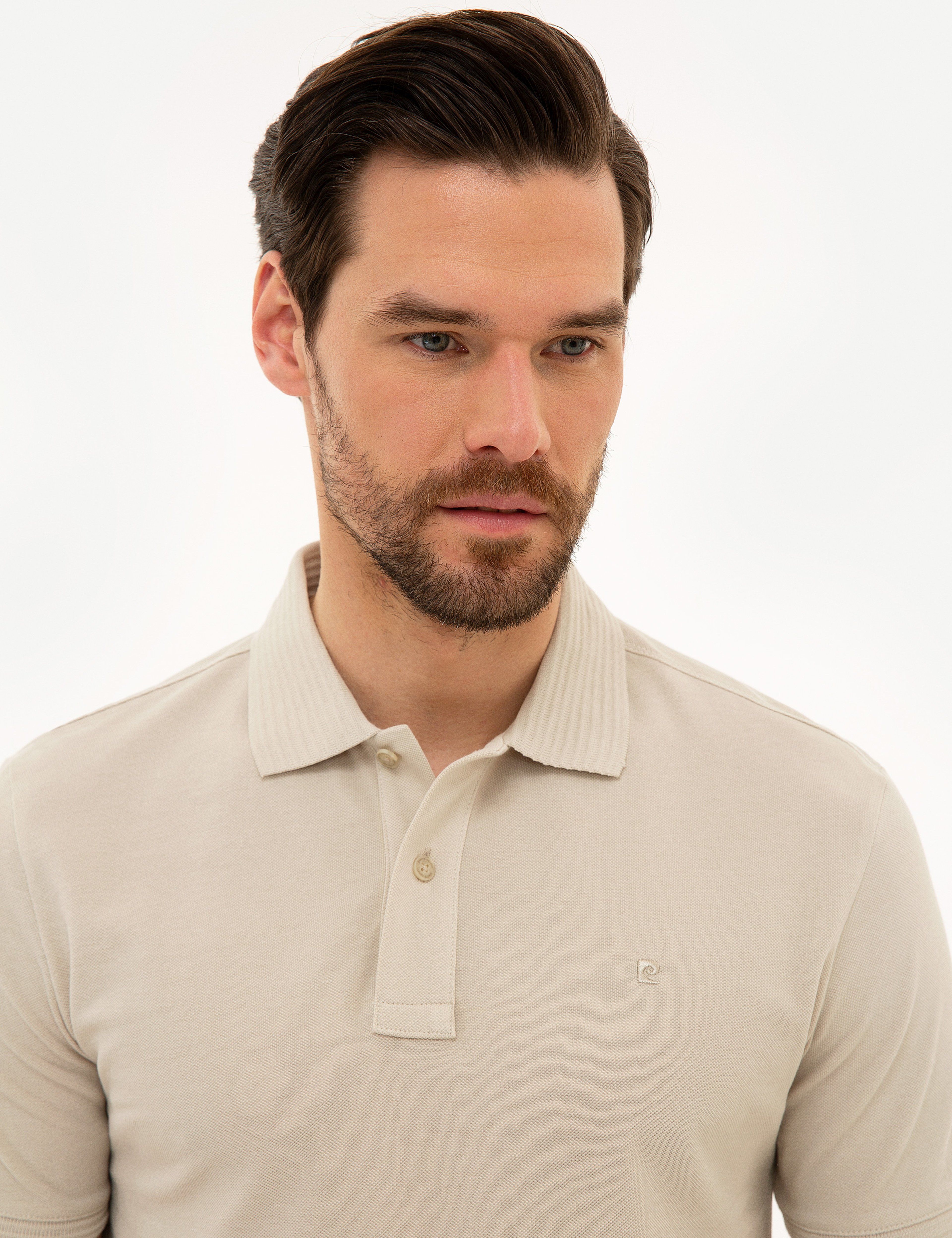 Taş Slim Fit Basic Polo Yaka T-Shirt - Image 2