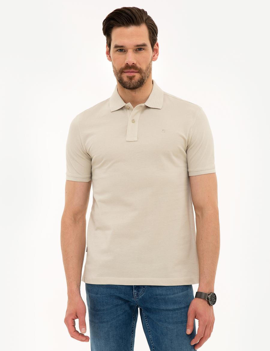 Taş Slim Fit Basic Polo Yaka T-Shirt