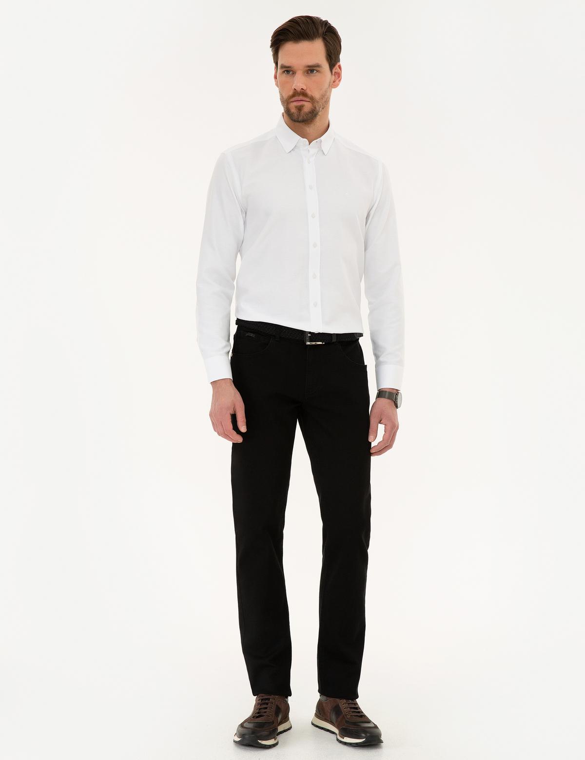 Beyaz Regular Fit Gömlek - 50219277009