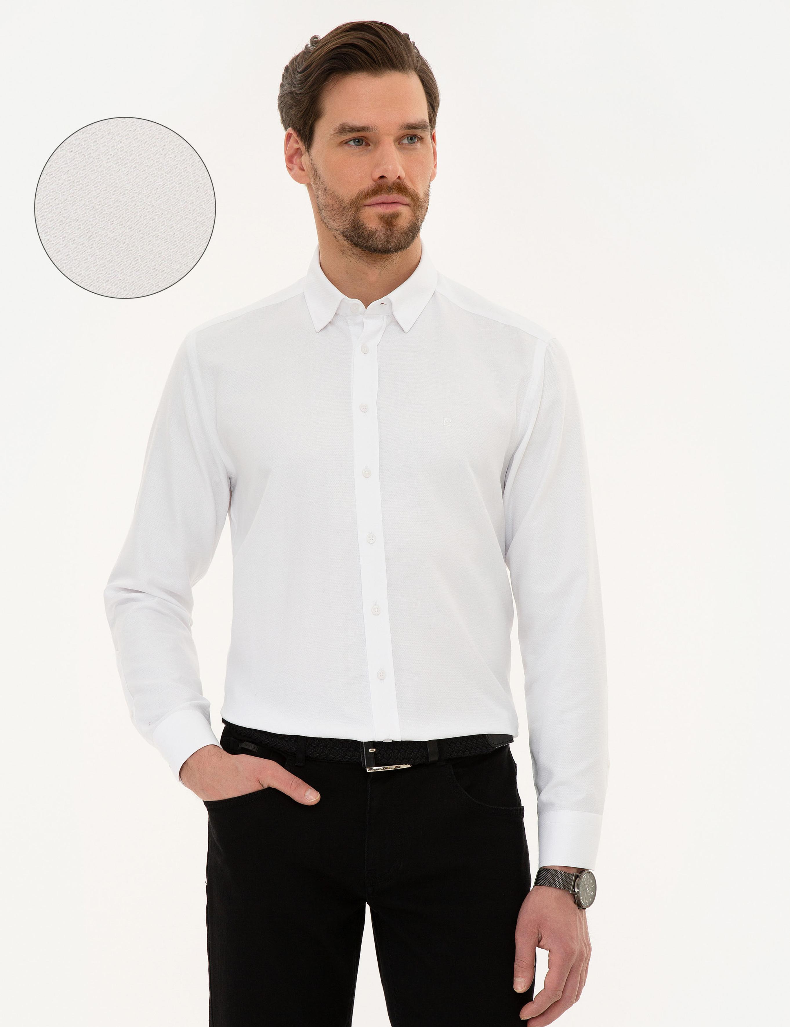 Beyaz Regular Fit Gömlek