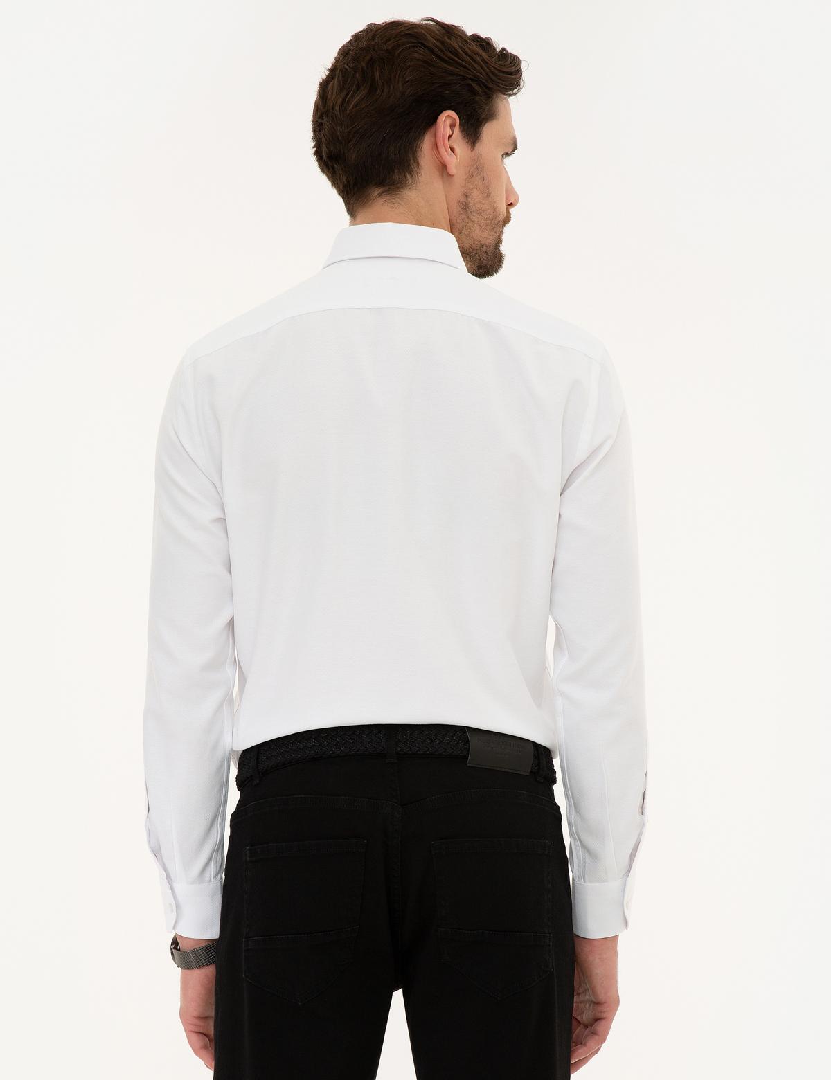 Beyaz Regular Fit Gömlek - 50219277009