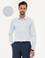 Açık Mavi Slim Fit Armürlü Gömlek