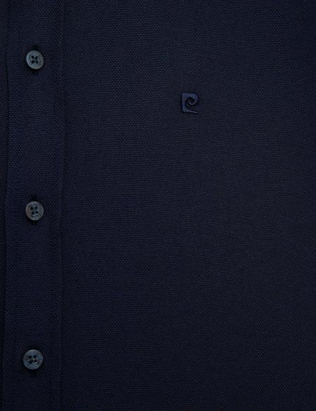 Lacivert Slim Fit Oxford Gömlek - 50219296001