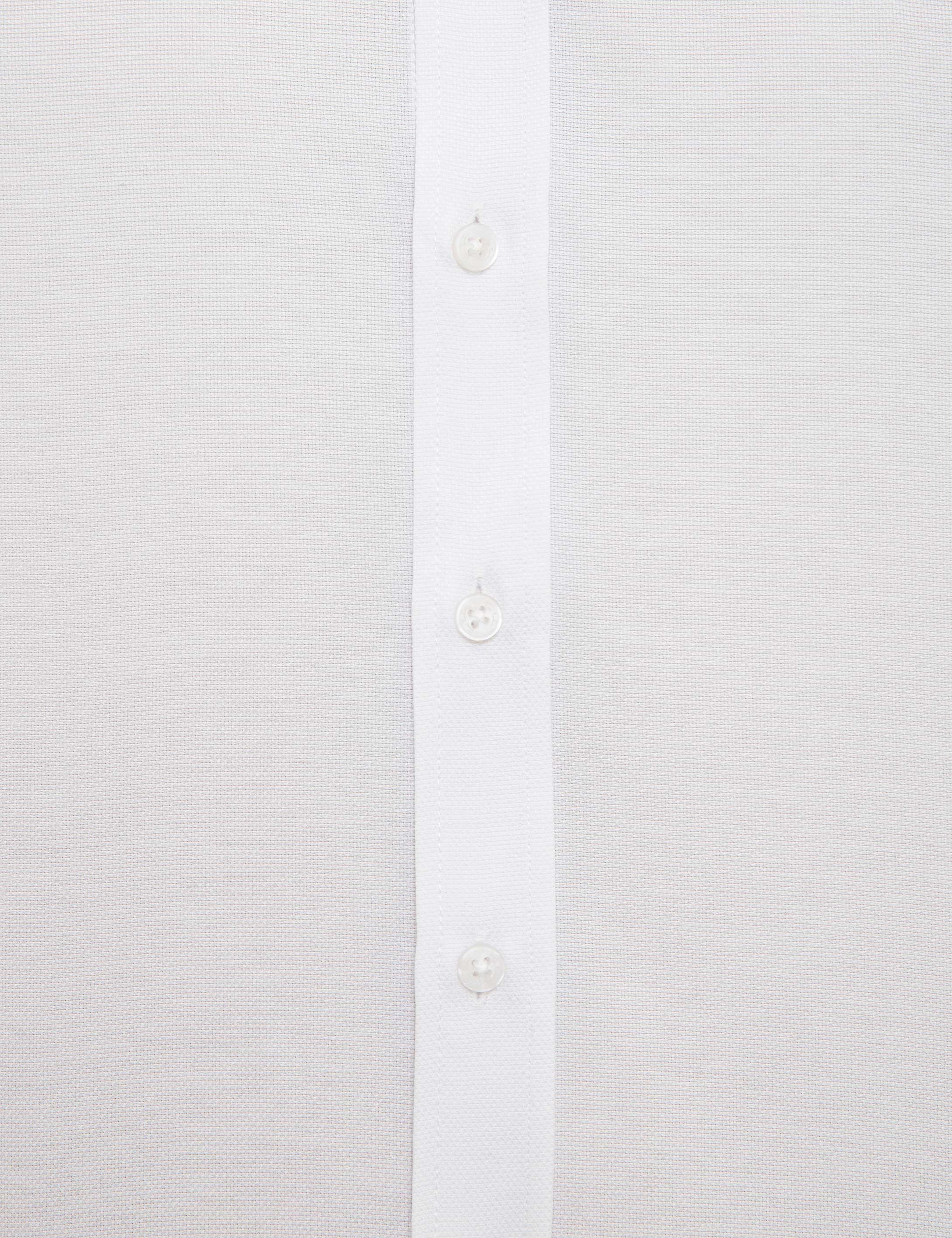 Beyaz Slim Fit Oxford Gömlek