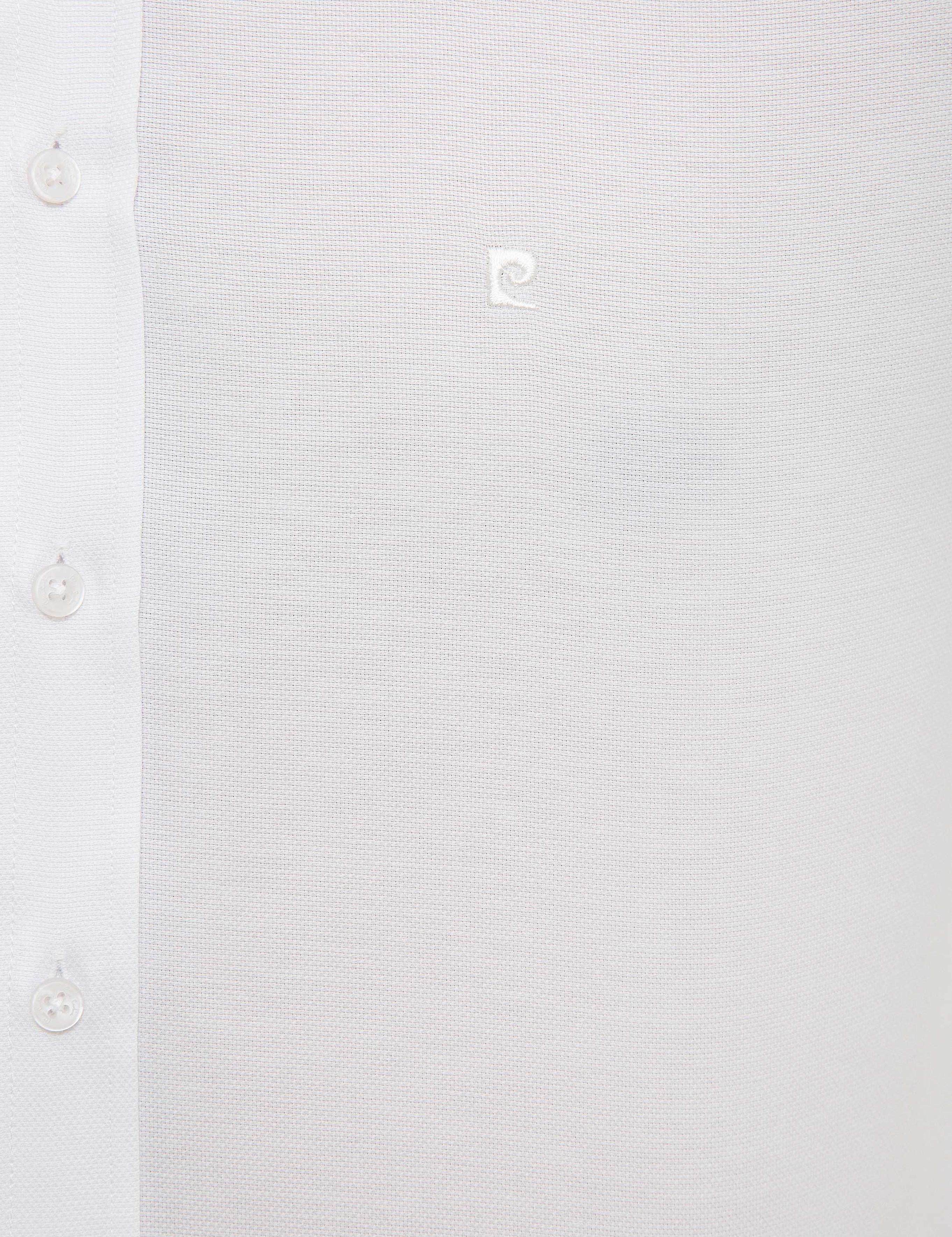 Beyaz Slim Fit Oxford Gömlek