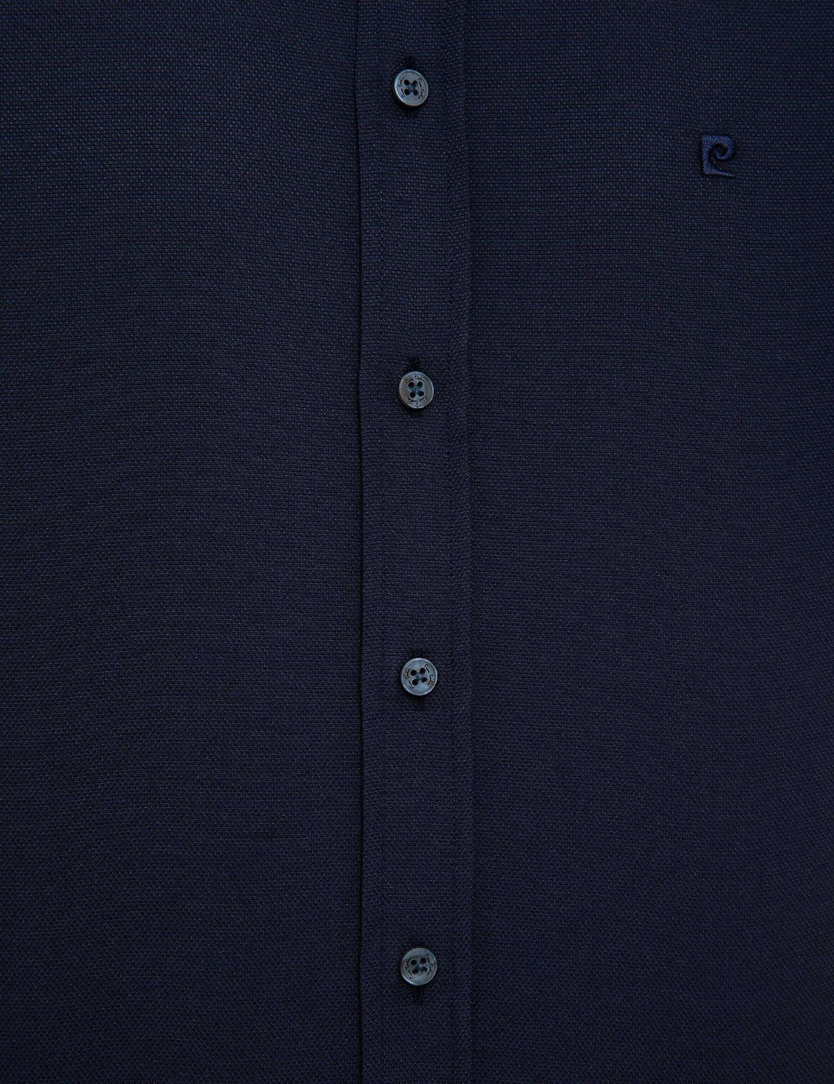 Lacivert Slim Fit Oxford Gömlek - 50219296001