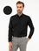 Siyah Slim Fit Oxford Gömlek