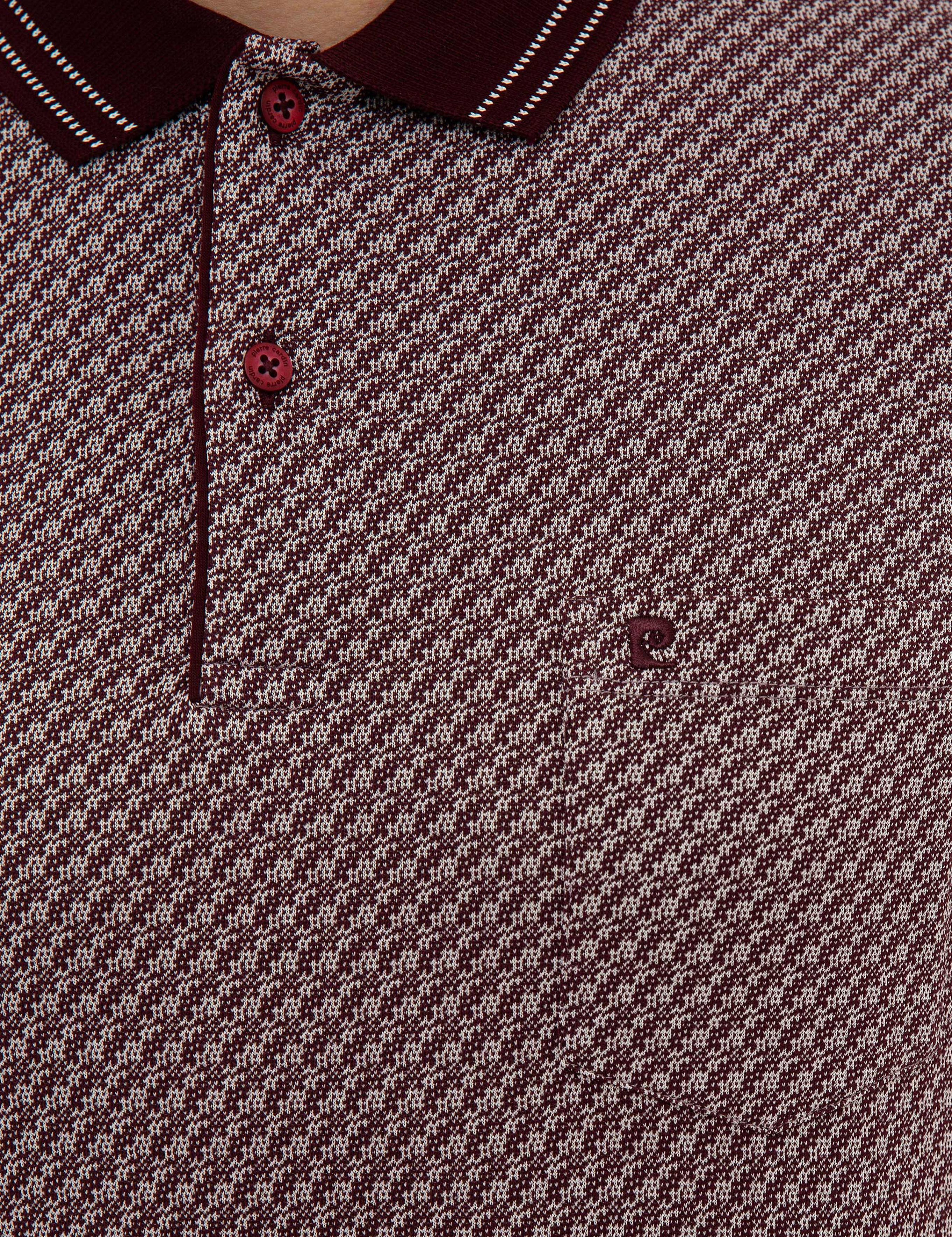 Bordo Regular Fit Polo Yaka T-Shirt