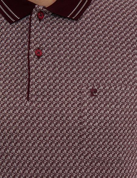 Bordo Regular Fit Polo Yaka T-Shirt - 50219448004