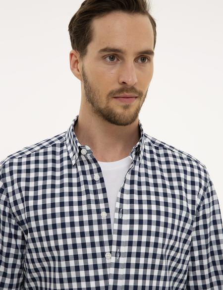 Lacivert Regular Fit Gömlek - 50220161042