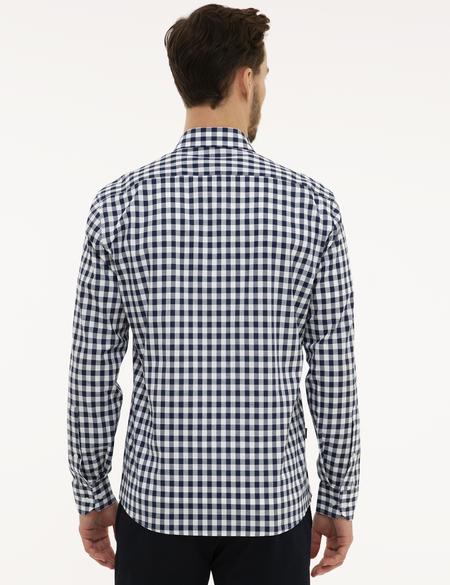 Lacivert Regular Fit Gömlek - 50220161042