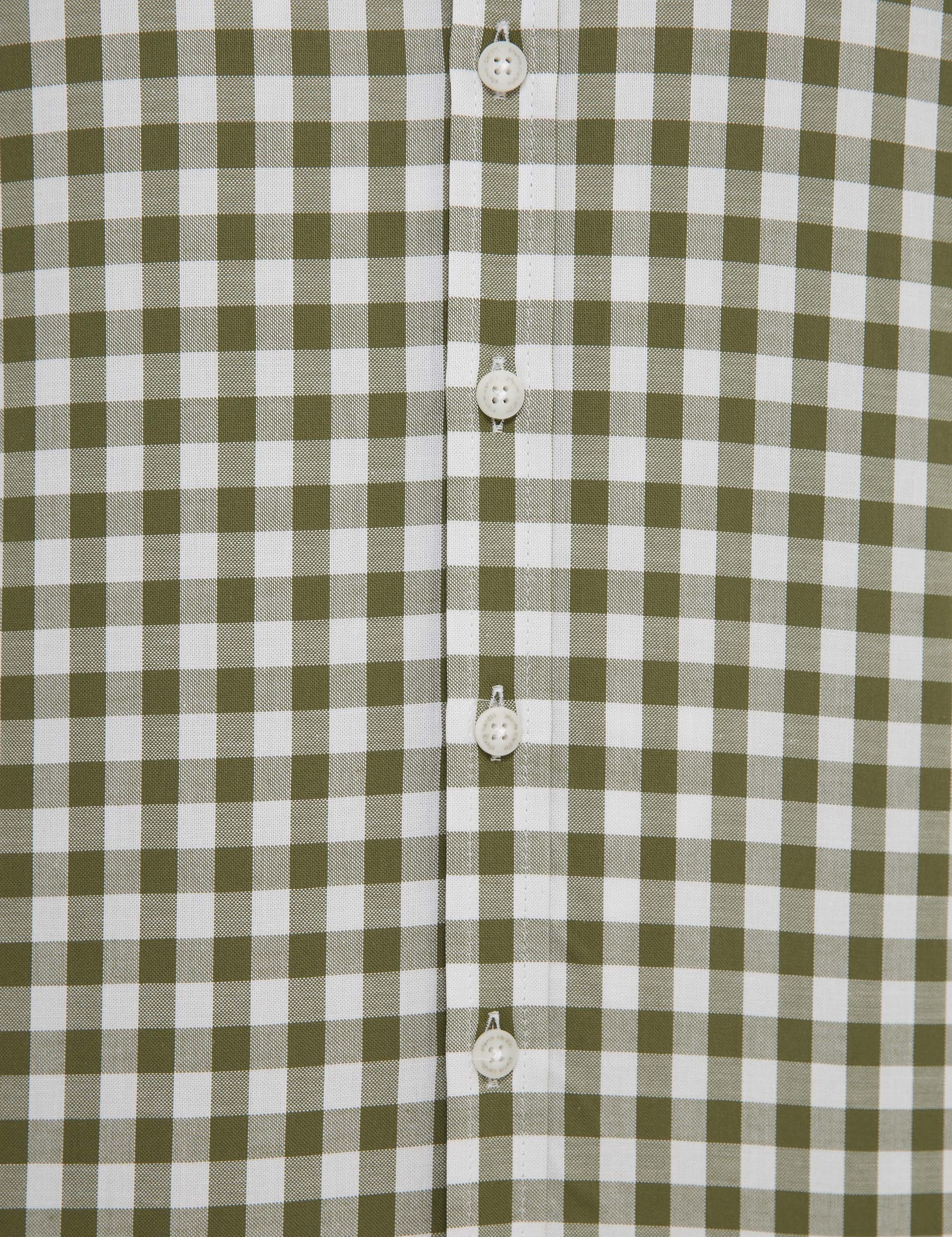 Yeşil Regular Fit Gömlek