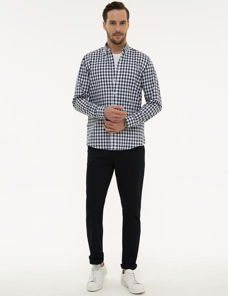 Lacivert Regular Fit Gömlek - 50220161042