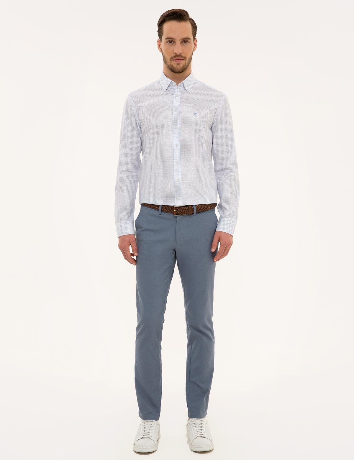 Beyaz Slim Fit Gömlek - 50220184002