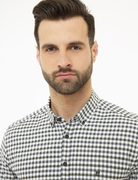 Haki Slim Fit Gömlek - 50219435046