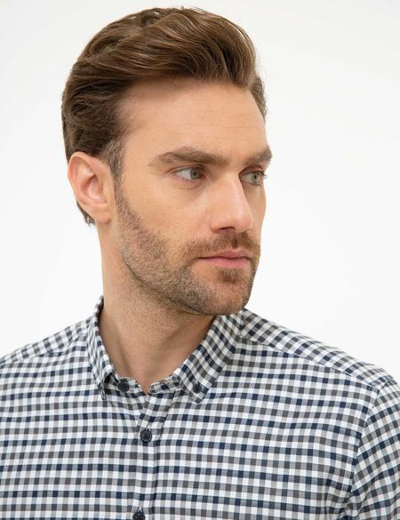 Lacivert Slim Fit Gömlek - 50219435014