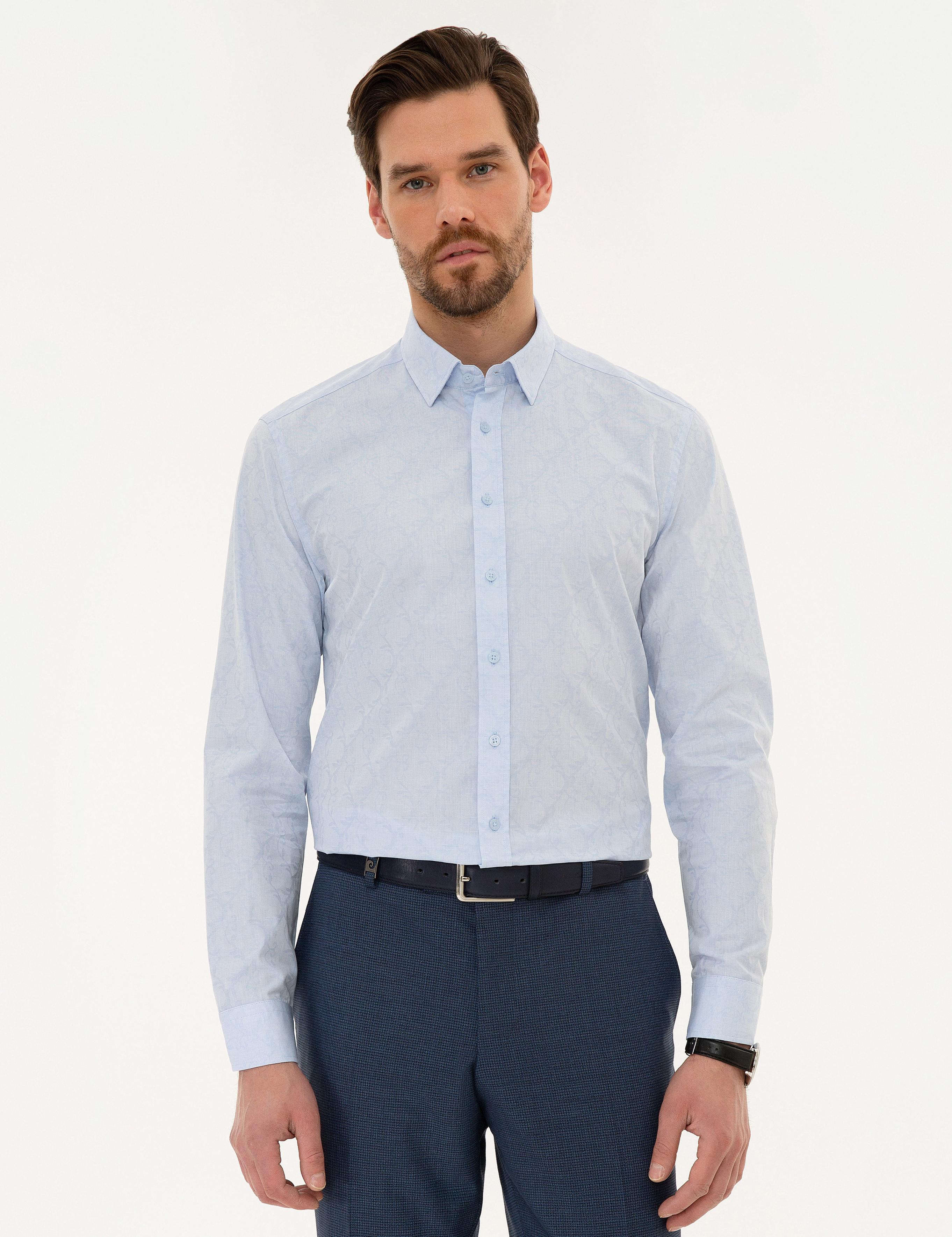 Açık Mavi Slim Fit Gömlek