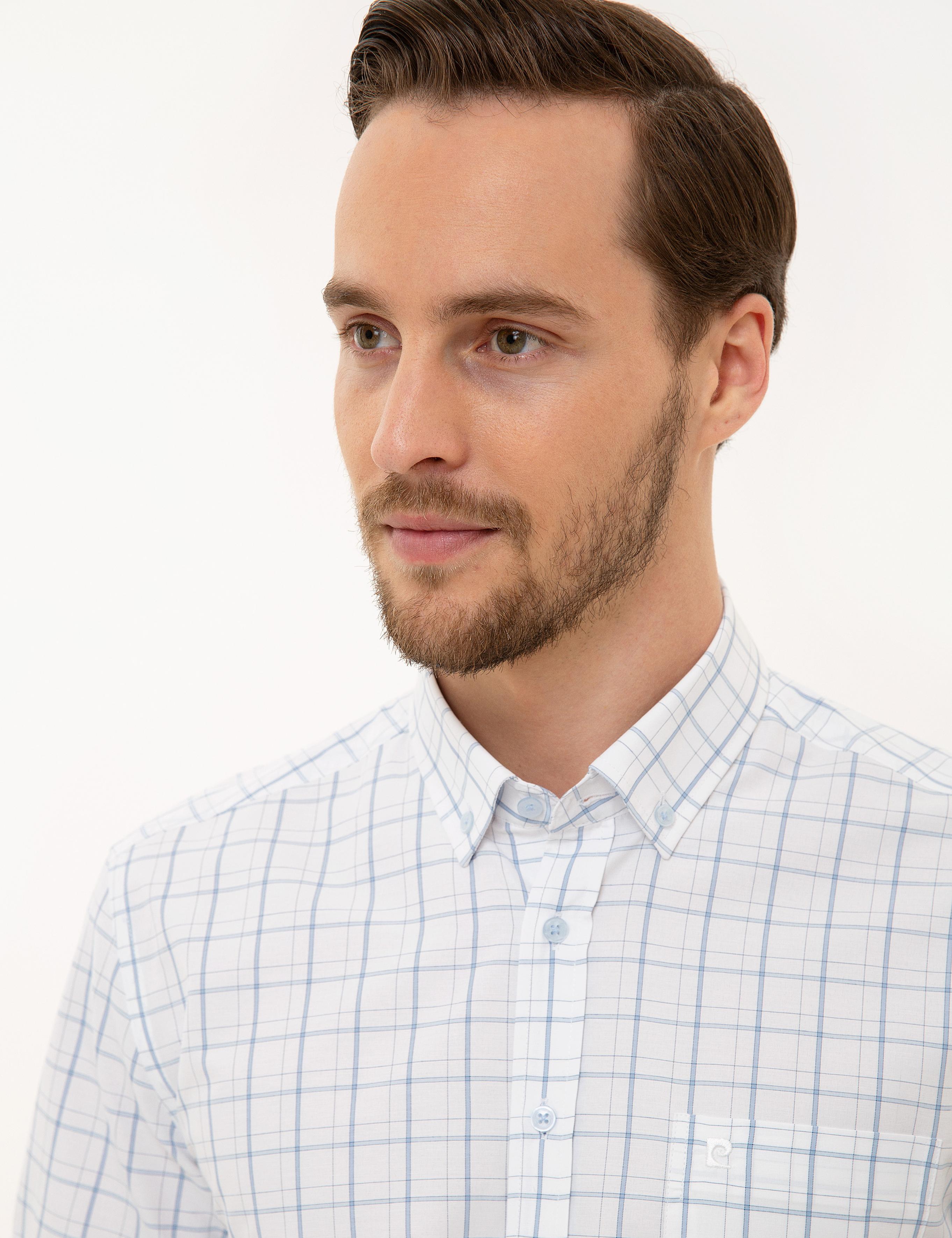 Açık Mavi Regular Fit Kısa Kollu Gömlek