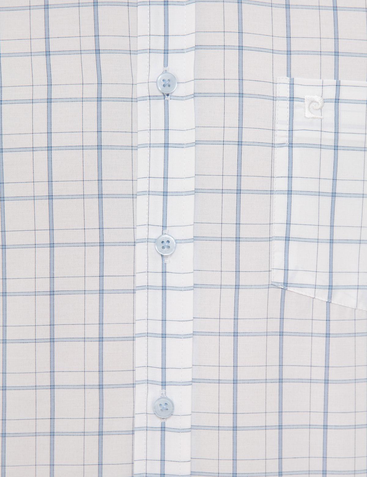 Açık Mavi Regular Fit Kısa Kollu Gömlek - 50219279008