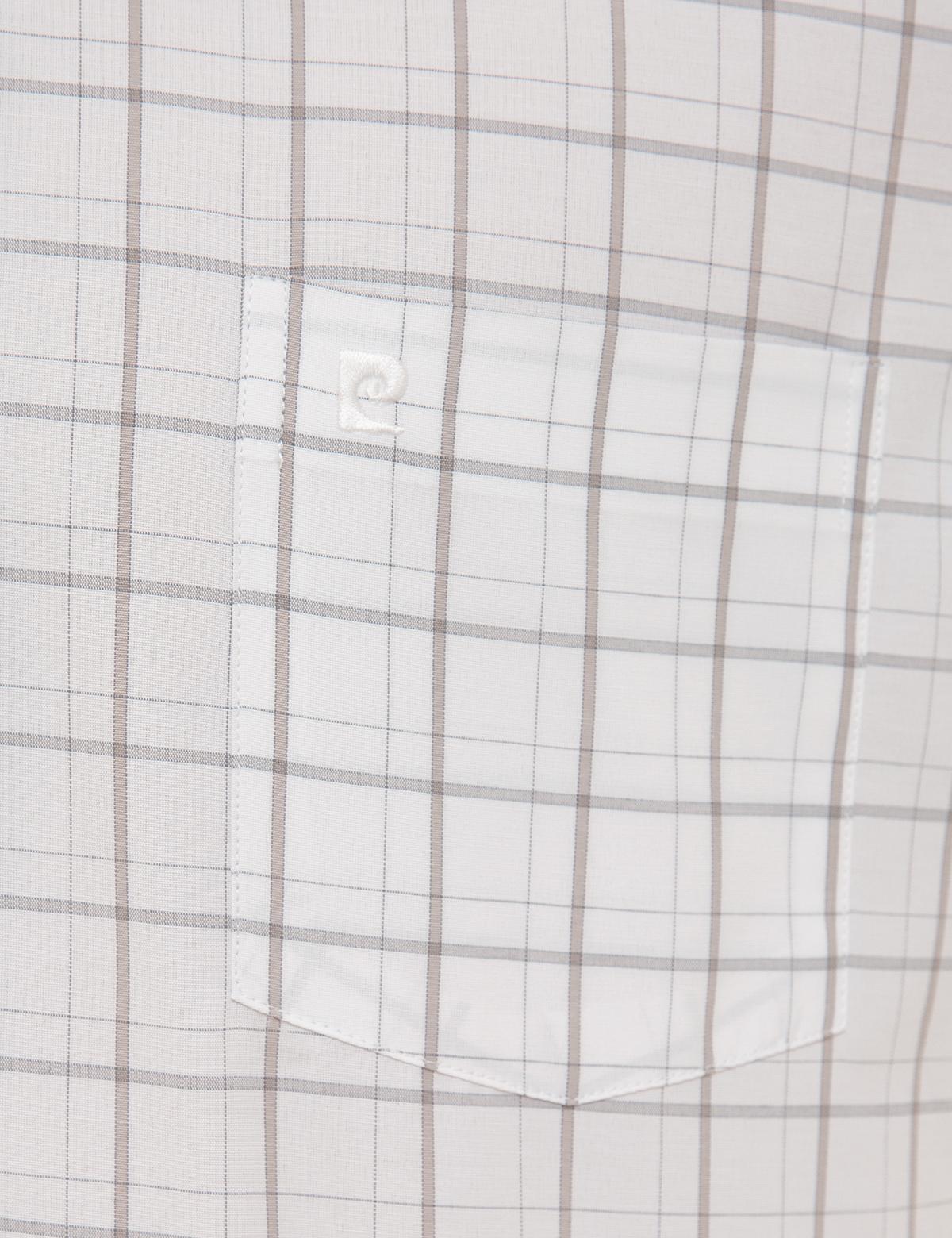 Açık Gri Regular Fit Kısa Kollu Gömlek - 50219279017