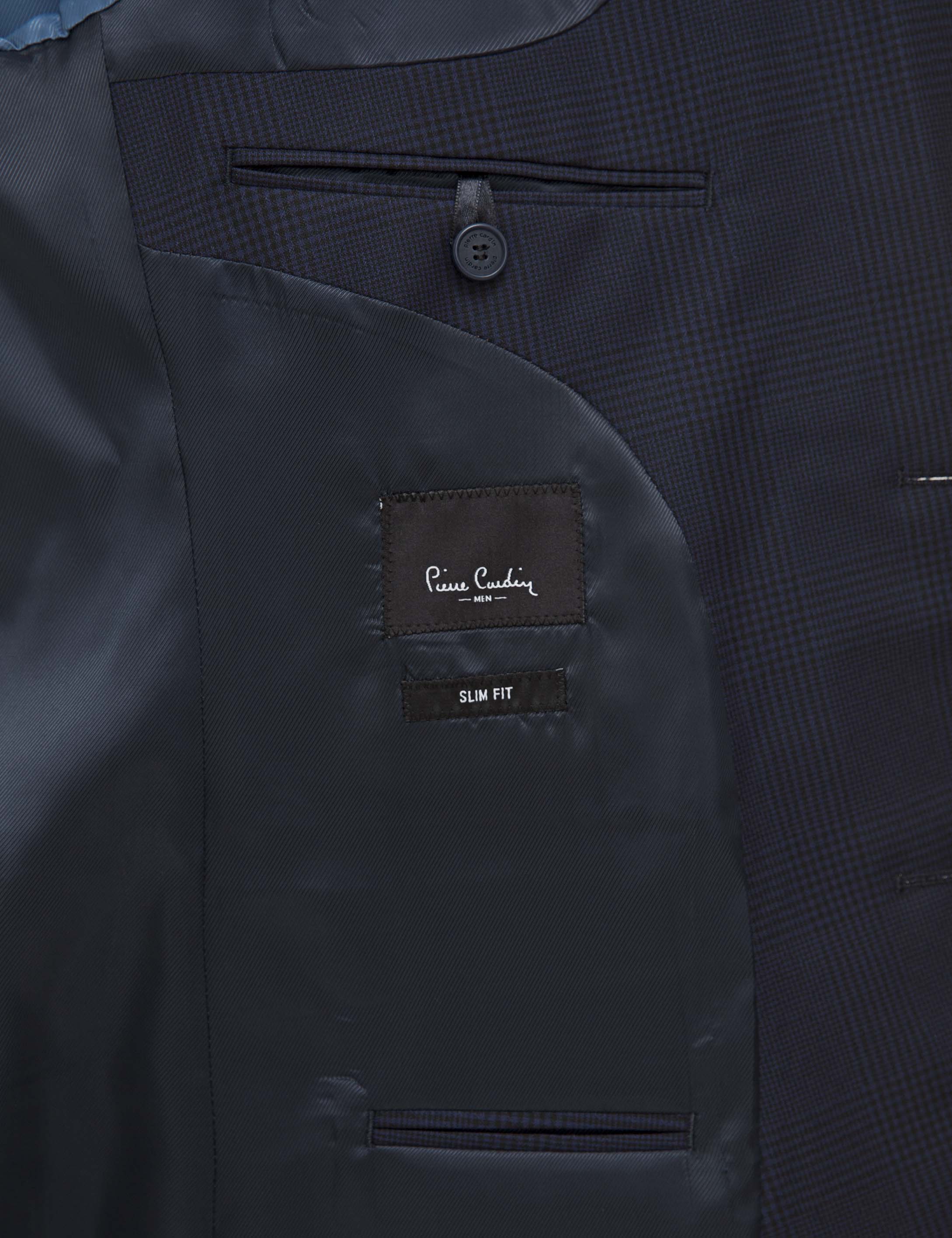 Lacivert Slim Fit Takım Elbise