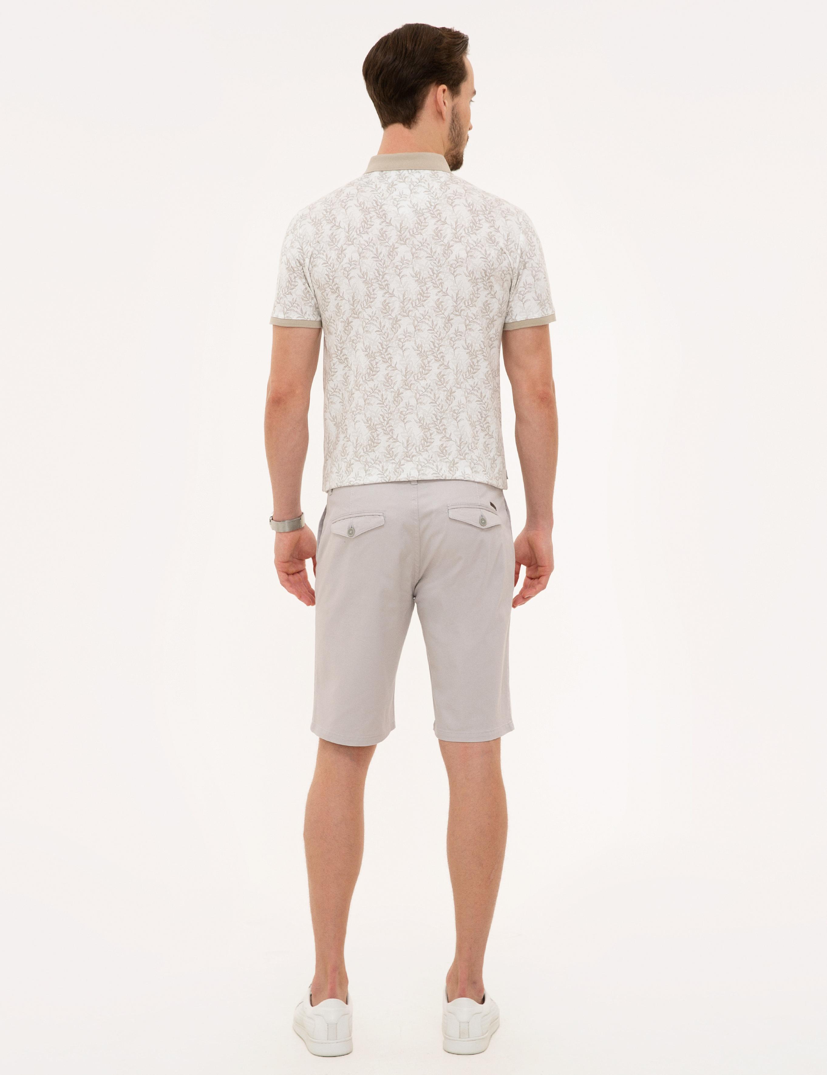 Taş Standart Fit Bermuda Şort