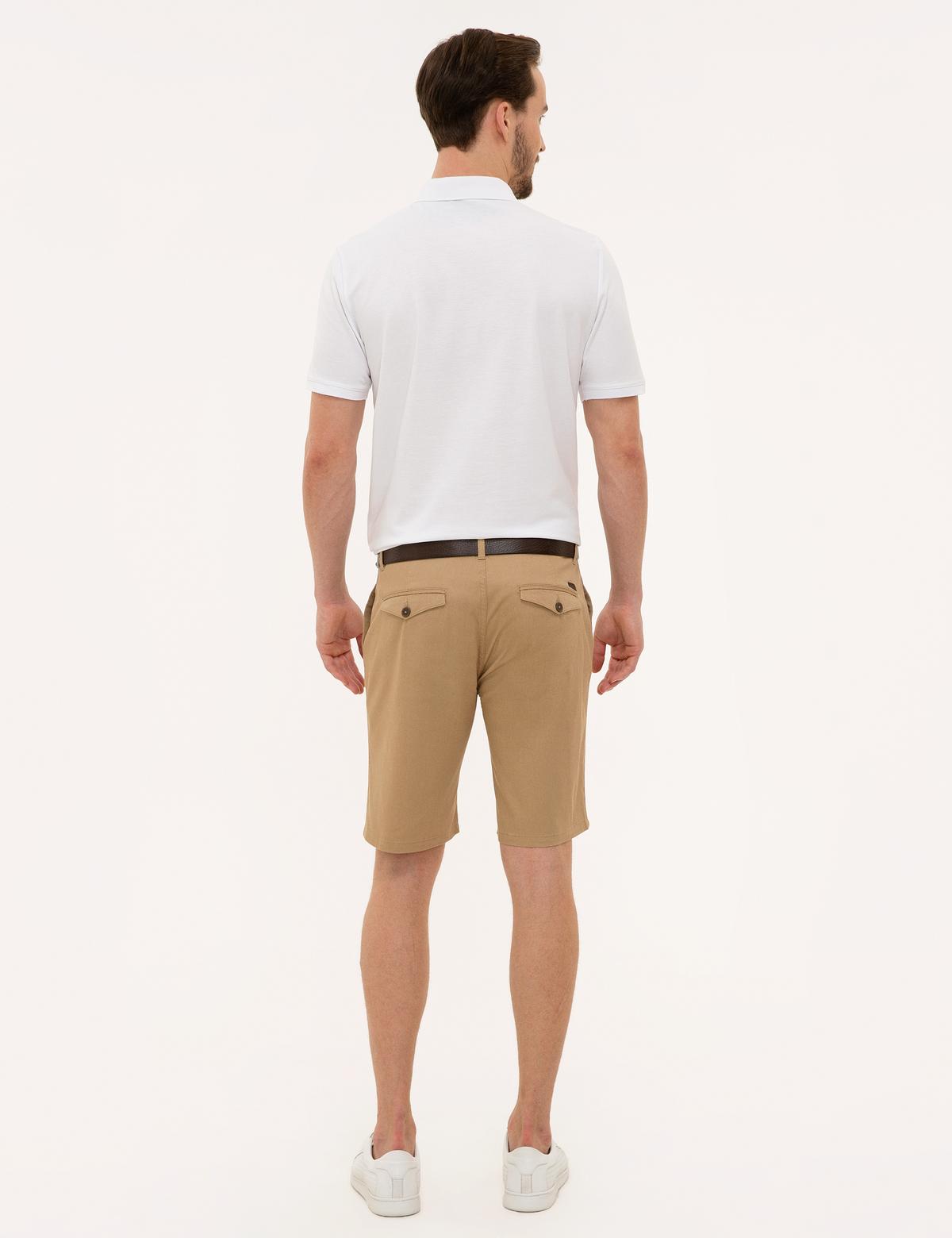 Camel Dokuma Şort - 50219701016