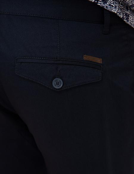 Lacivert Dokuma Şort - 50219701027