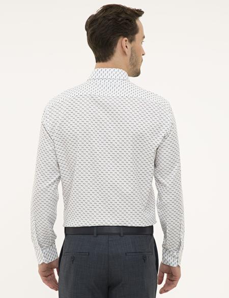 Beyaz Regular Fit Gömlek - 50220238018