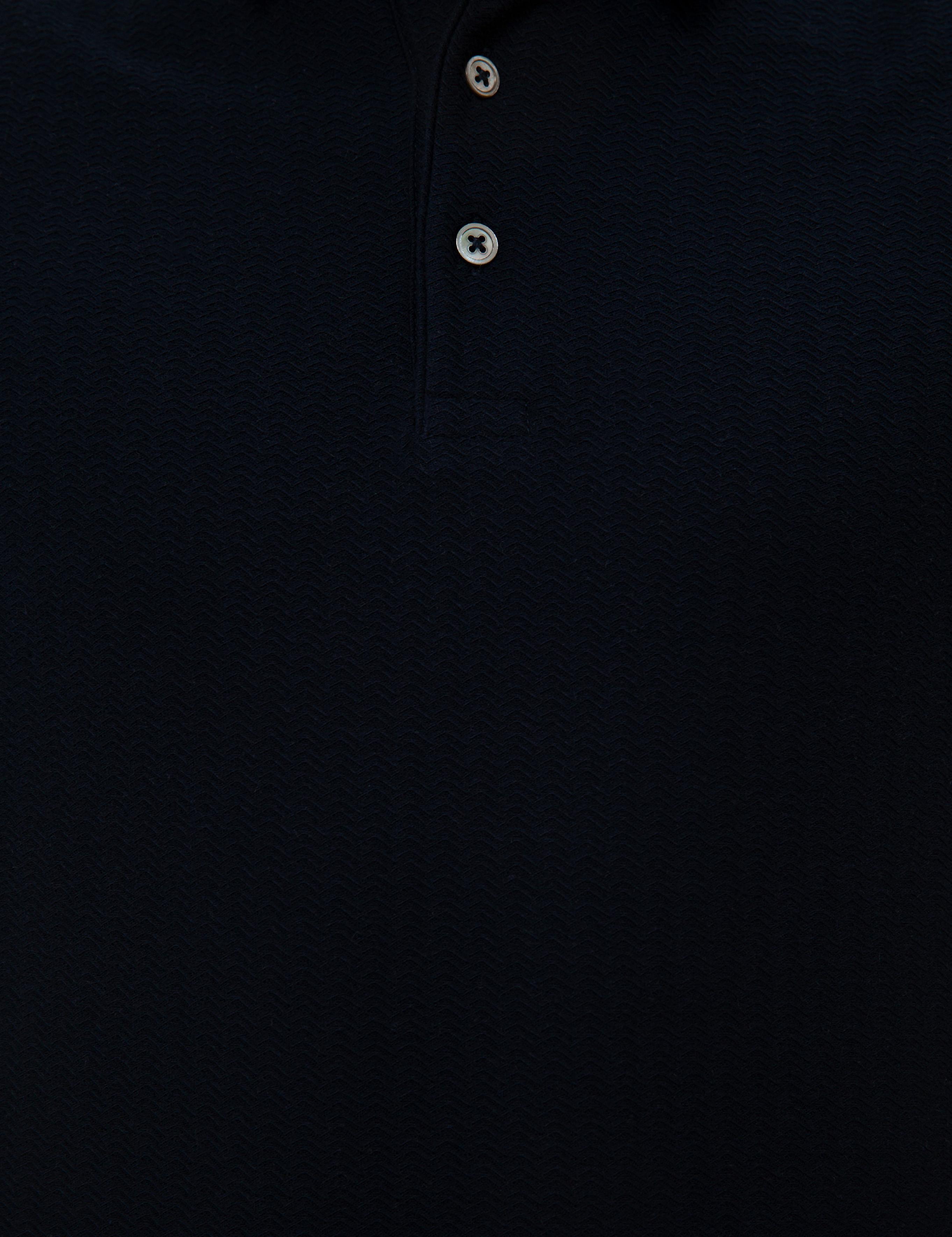 Lacivert Slim Fit Polo Yaka Tişört