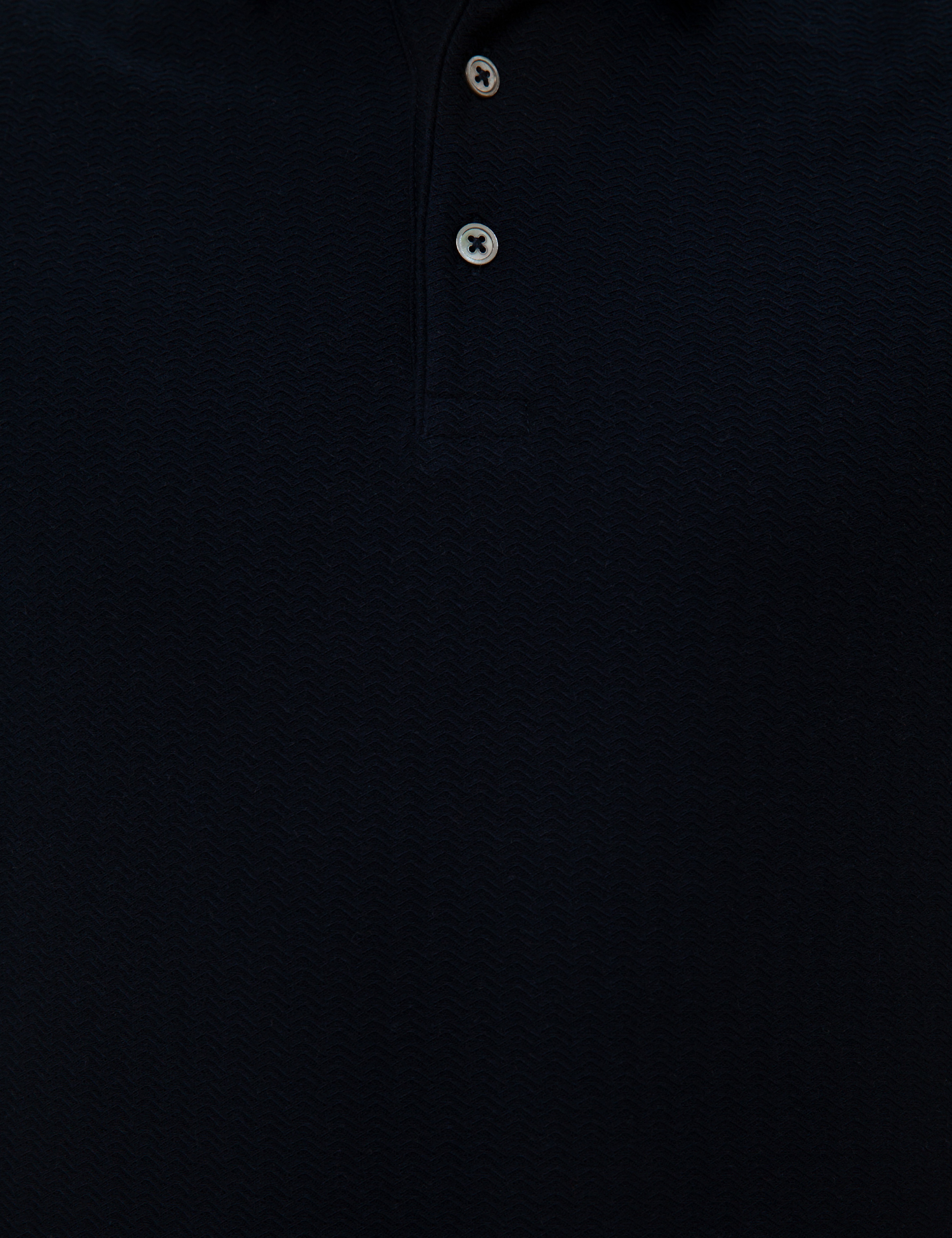 Lacivert Slim Fit Polo Yaka Tişört - Image 5