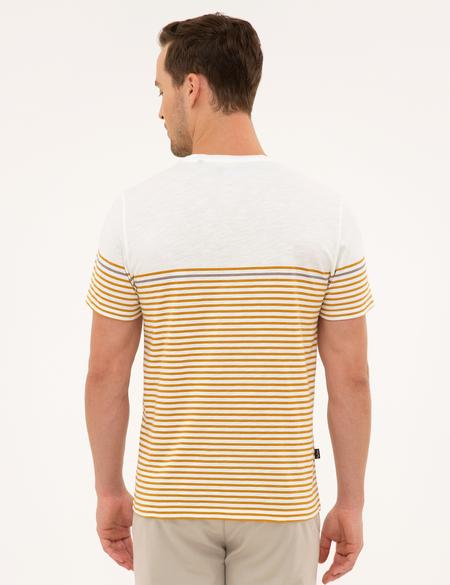 Hardal Slim Fit Bisiklet Yaka T-Shirt - 50218602020