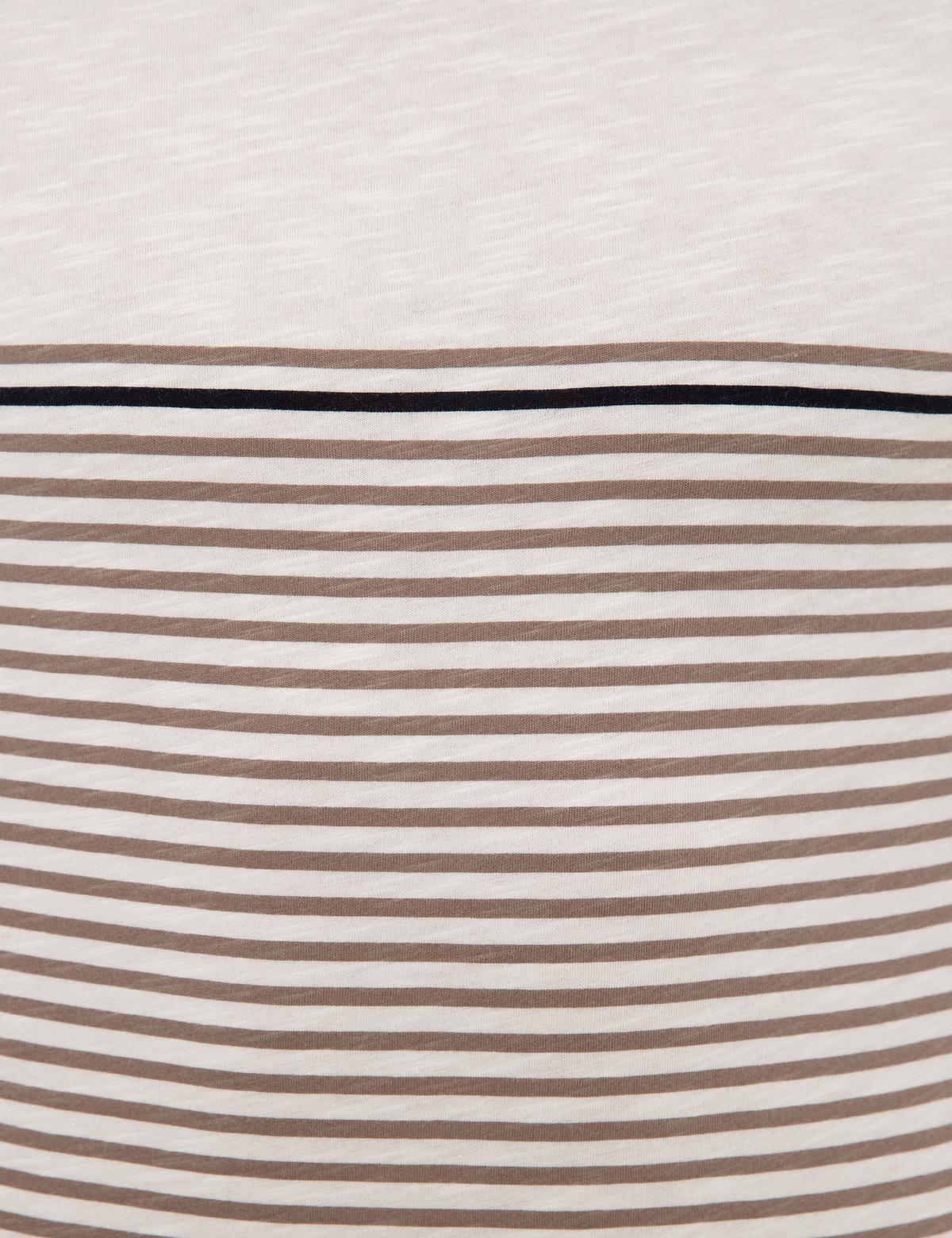 Koyu Gri Slim Fit Bisiklet Yaka T-Shirt - 50218602036