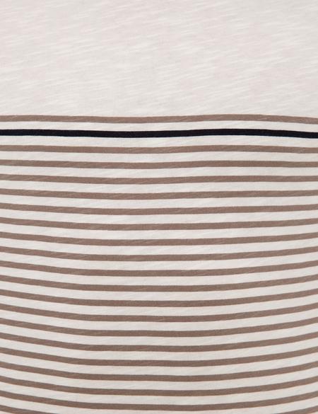 Koyu Gri Slim Fit Bisiklet Yaka T-Shirt - 50218602036