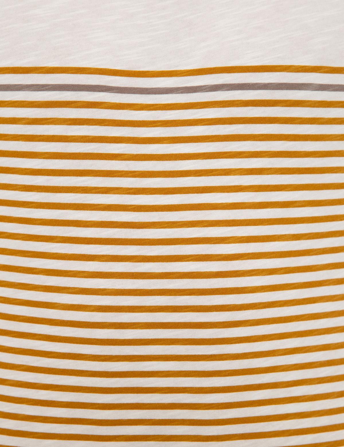 Hardal Slim Fit Bisiklet Yaka T-Shirt - 50218602020